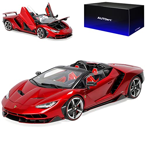 AUTOart Lamborgihini Centenario Roadster Cabrio Metallic Rot 2016-2018 79207 1/18 Modell Auto von AUTOart