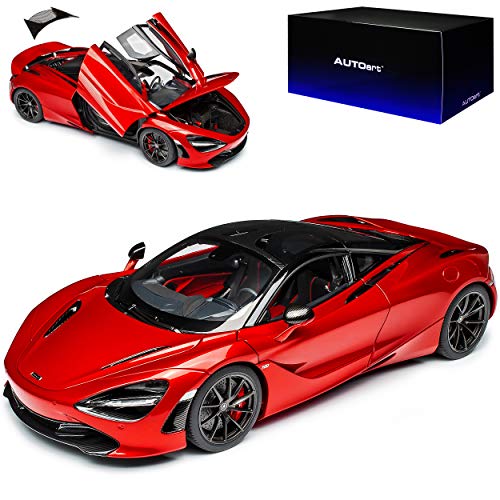 AUTOart McLaren 720S Coupe Rot Metallic Ab 2017 76072 1/18 Modell Auto von AUTOart