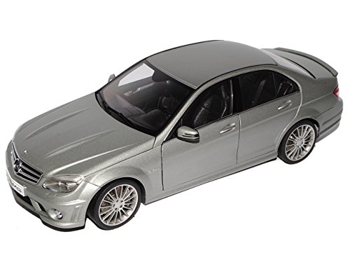 AUTOart Mercedes-Benz C-Klasse C63 AMG Limousine Grau W204 Ab 2007 76275 1/18 Modell Auto von AUTOart