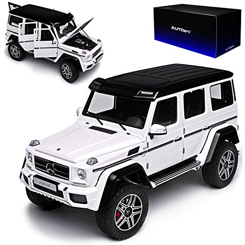 AUTOart Mercedes-Benz G-Klasse G500 4X4 Weiss 76316 1/18 Modell Auto von AUTOart