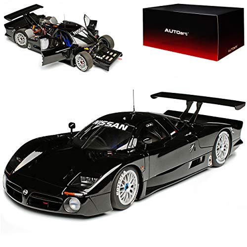 AUTOart Nisan R390 GT1 Le mans 1998 Schwarz 89878 1/18 Modell Auto von AUTOart