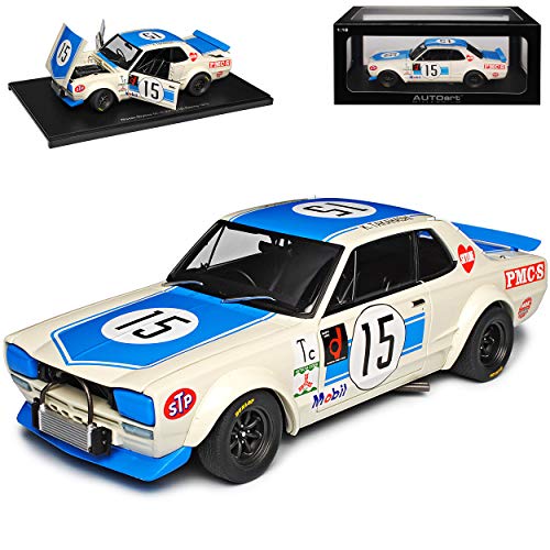 AUTOart Nissan Skyline GT-R KPGC10 Typ C10 Racing 1972 Coupe Fuji 300km Takahahshi 1968-1972 87226 1/18 Modell Auto von AUTOart