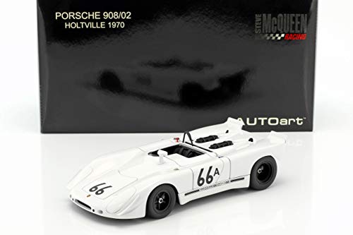 AUTOart Porsche 908/02 Gulf Steve McQueen Holtville 1970 weiß 1:18 von AUTOart