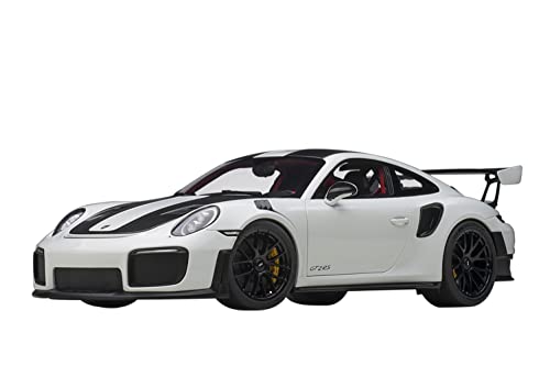 AUTOart Porsche 911 (991.2) GT2 RS Weissach Package 2017 weiß Modellauto 1:18 von オートアート(AUTOart)