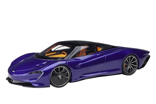 AUTOart kompatibel mit McLaren Speedtail 2020 Lantana lila Modellauto 1:18 von AUTOart