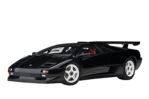 Spielzeugautos Diablo SV-R Deep Black 1/18 Modellauto von Autoart 79146 von AUTOart