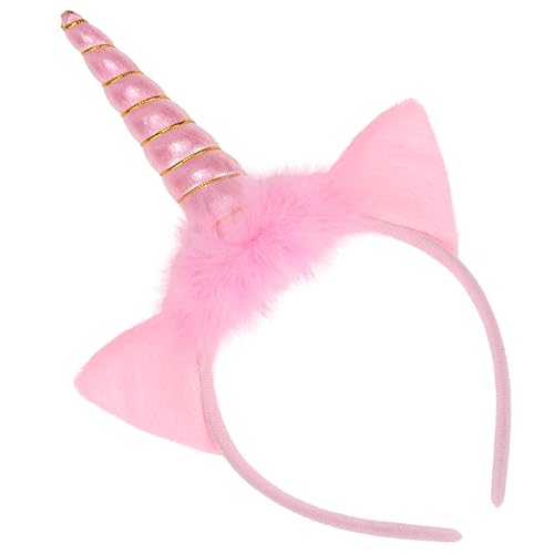 AUTSUPPL 1 Stück Einhorn Stirnband Kinder Kopfschmuck Katzenohren Stirnband Mädchen Haarband Leuchtendes Einhorn Haarband Katzenohren Haarreifen Leuchtendes Haarband Kinder von AUTSUPPL