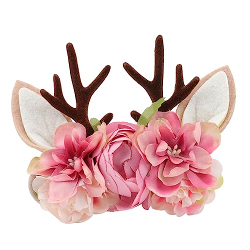 AUTSUPPL 1Stk stirnband Halloween-Haarband Geweih Cosplay Kopfbedeckung Kinderhaare Turban-Stirnband kinder haarspangen haarspange kinder Blumenkopfschmuck Kopfschmuck für Kinder Seide von AUTSUPPL