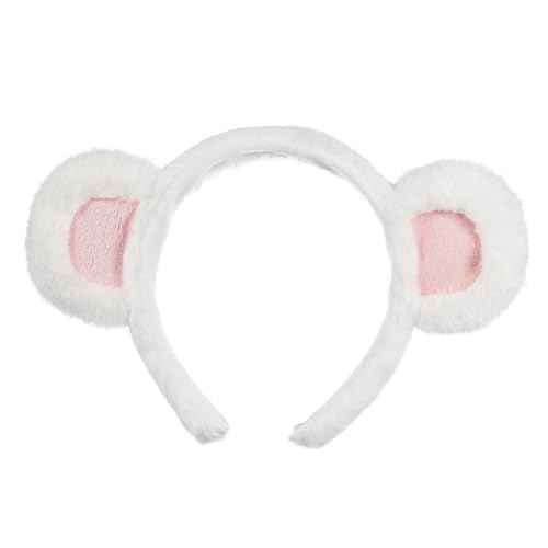 AUTSUPPL Bärenohren Stirnband Party Kopfschmuck Bärenohren Haarband Bärenohren Haarband Schöne Stirnband Kopfbedeckung Für Party Kostüm Haar Requisite Festival Stirnband Requisiten von AUTSUPPL