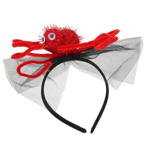 AUTSUPPL Halloween Stirnband Halloween Kopfschmuck Halloween Kopfschmuck Halloween Requisite Spinnen Stirnband Halloween Party Stirnband Cosplay Stirnband Haarbänder Für Erwachsene von AUTSUPPL