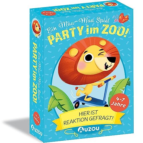 AUZOU Party im Zoo - EIN Mau-Mau-Spiel von Huch & Friends