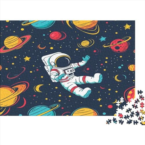 Astronaut 1000 Stück Puzzle Für Erwachsene 1000 Stück Puzzle Für Erwachsene-Crazy Süßigkeiten-1000 Stück Puzzle Große Puzzles Kinder Lernspiel Spielzeug Geschenk Puzzel 1000pcs (75x50 von AVBBGERII