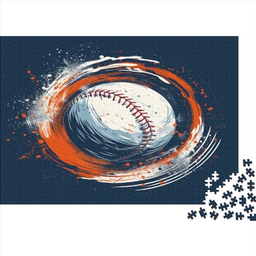 Baseball Puzzle 1000 Teile Erwachsener Kniffel Spaß Für Die Ganze Familie - Abwechslungsreiche 1000 Puzzleteilige Motive Puzzle Erwachsene, Puzzel 1000pcs (75x50cm) von AVBBGERII