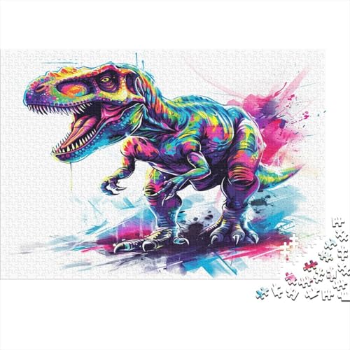 Dinosaurier 1000 Stück Puzzle Für Erwachsene 1000 Stück Puzzle Für Erwachsene-Crazy Süßigkeiten-1000 Stück Puzzle Große Puzzles Kinder Lernspiel Spielzeug Geschenk Puzzel 1000pcs (75x50c von AVBBGERII