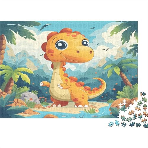 Dinosaurier Puzzle 1000 Teile Erwachsener Kniffel Spaß Für Die Ganze Familie - Abwechslungsreiche 1000 Puzzleteilige Motive Puzzlespiel Erwachsene, Puzzel 1000pcs (75x50cm) von AVBBGERII