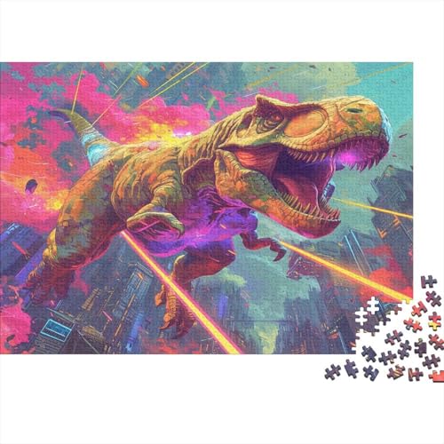 Dinosaurier Puzzle 1000 Teile - Puzzle Für Erwachsene, Puzzle, Puzzlespiel Erwachsenen Puzzlespiel Puzzel 1000pcs (75x50cm) von AVBBGERII