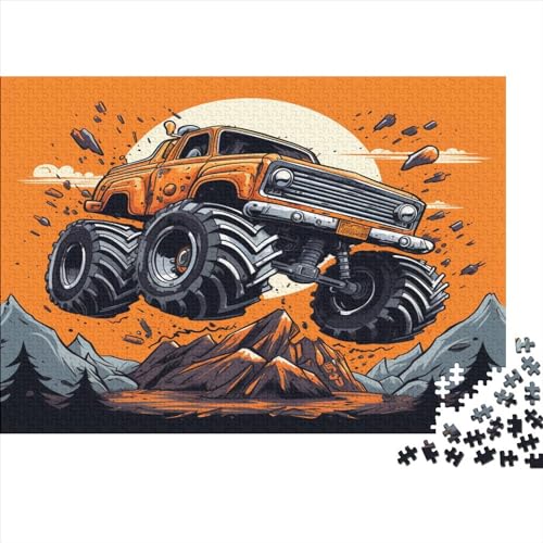 Geländewagen 1000 Stück Puzzles Für Erwachsene Teenager Stress Abbauen Familien-Puzzlespiel 1000-teiliges Puzzle Kinder Lernspiel Spielzeug Geschenk Puzzel 1000pcs (75x50cm) von AVBBGERII