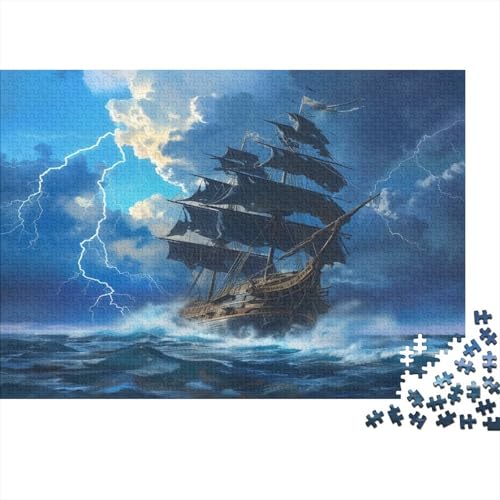 SailBoot Puzzlespiel 1000 Teile Puzzle Für Erwachsene Und Kinder Ab 14 Jahren, Puzzle Erwachsenen Puzzlespi Puzzel 1000pcs (75x50cm) von AVBBGERII