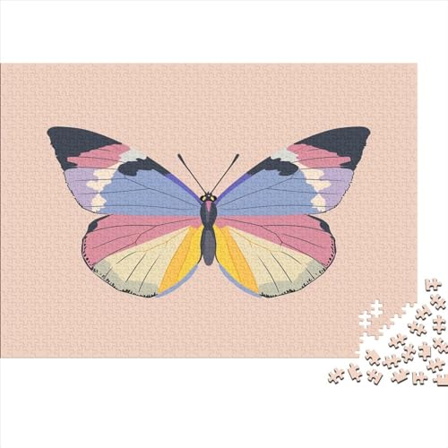 Schmetterling Puzzle 1000 Teile Erwachsener Kniffel Spaß Für Die Ganze Familie - Abwechslungsreiche 1000 Puzzleteilige Motive Puzzlespiel Erwachsene, Puzzel 1000pcs (75x50cm) von AVBBGERII