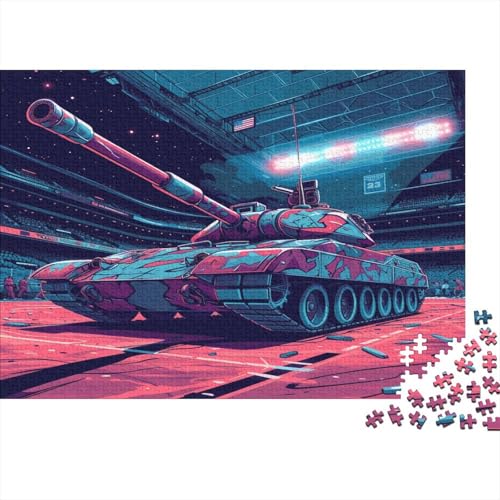 Tank Puzzle 1000 Teile Erwachsener Kniffel Spaß Für Die Ganze Familie - Abwechslungsreiche 1000 Puzzleteilige Motive Puzzle Erwachsene, Puzzel 1000pcs (75x50cm) von AVBBGERII