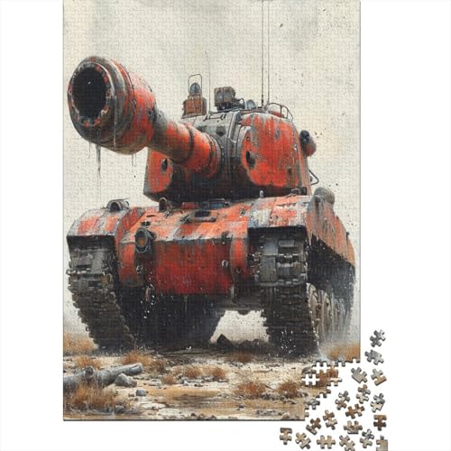 Tank Puzzle 1000 Teile Puzzle Für Erwachsene Und Kinder Ab 14 Jahren Puzzel 1000pcs (75x50cm) von AVBBGERII