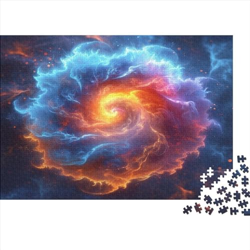 Wolken 1000 Stück Puzzles Für Erwachsene Teenager Stress Abbauen Familien-Puzzlespiel Mit Poster in 1000-teiliges Puzzle Kinder Lernspiel Spielzeug Geschenk Puzzel 1000pcs (75x50cm) von AVBBGERII