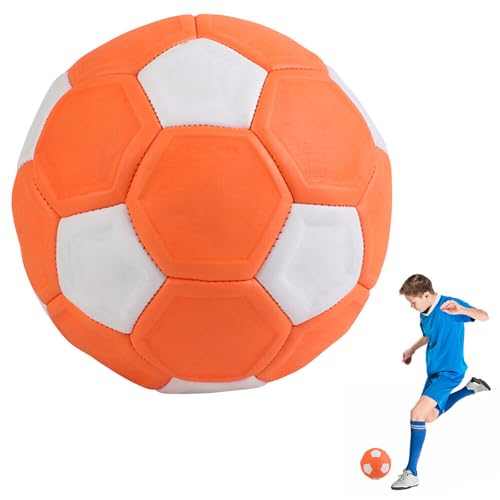 Fußball Kurvenball für Kinder, 7,5 Zoll Eva-Gummi Curve Ball Swerve Ball Fußball Geschenk für Jungen Mädchen Robuster Gebogener Curveball Kurvenfußball Curve Ball Fussball für Drinnen und Draußen von AVCXEC