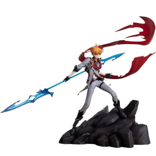 AVEECA Genshin Impact: Statische 3D-Modell Spielfigur Tartaglia, 13,7 Zoll, PVC-Serie, die perfekte Sammlung und Geburtstagsgeschenk für Spielefans von AVEECA