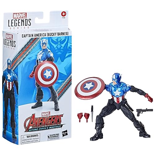 Avengers: Beyond Earth's Mightiest Marvel Legends Captain America (Bucky Barnes) Figur, 15 cm von AVENGERS