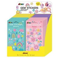 AVENIR 6307454 Glitzersteine Sticker, sortiert von AVENIR