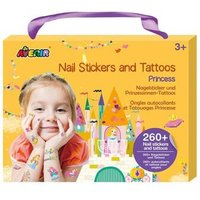 AVENIR 6308206 Nagelsticker & Tattoos Prinzessin von AVENIR