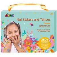 AVENIR 6308207 Nagelsticker & Tattoos Blumen von AVENIR