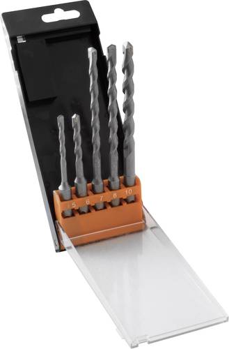 AVIT AV08012 Hartmetall Hammerbohrer-Set 5teilig 5 mm, 6 mm, 7 mm, 8 mm, 10mm SDS-Plus 1St. von AVIT