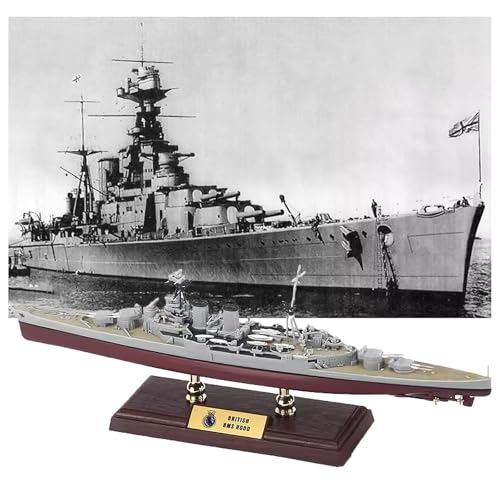 1/700 Kriegsschiff Britischer Kreuzer der Admiral-Klasse HMS Hood Fertiges Modell aus Legierung Kriegsschiffe Schiffsbausätze 3D-Puzzle Bausätze Hochdetaillierte Repliken Sammlungen Geschenke von AVMLWEPA