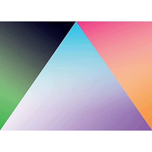 Lustiges und einfaches Farbverlaufspuzzle 500–6000 Teile mit coolem Regenbogen-Effekt, Pastellfarbe, Retro-Puzzle für Erwachsene (Farbe: R, Größe: 5000 Teile-Puzzle) von AVVEL