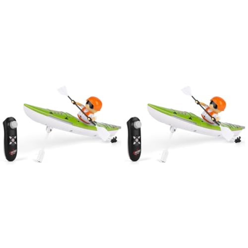 AVZYARDY 2,4 GHz ferngesteuertes Boot RC Kajak Boot Sommer Wasserspielzeug für Kinder (grün) von AVZYARDY