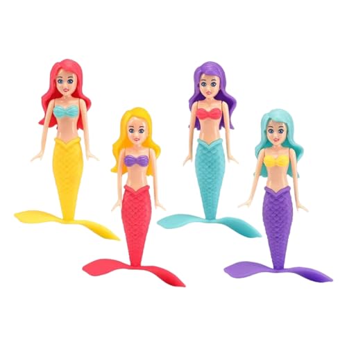 AVZYARDY Meerjungfrau Tauchspielzeug Set for Kinder, Glitzer Pool Sinkers Bade-Spielzeug, Unterwasser Schwimmspiel Zubehör for Mädchen Jungen Training & Wasserspaß AVZYARDY Meerjungfrau Tauchspielzeug Set for Kinder, Glitzer Pool Sinkers Bade-Spielzeug, Unterwasser Schwimmspiel Zubehör for Mädchen Jungen Training & Wasserspaß von AVZYARDY