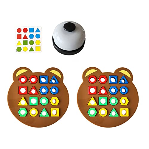 AVZYARDY Montessori-Spielzeug mit Formpuzzles, Puzzle, Baby, Montessori, pädagogisches Lernspielzeug für Kinder, interaktives Kampfspiel von AVZYARDY