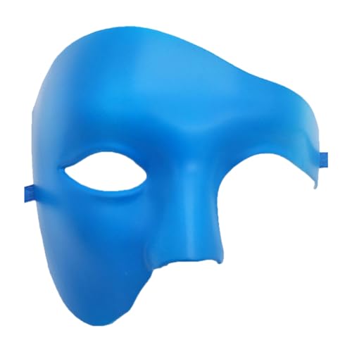 AVZYARDY Phantom Oper Halbgesichtsmaske Phantom Oper Herren Maskerade Halbgesichtsmaske Abschlussball Party Nachtclub Maske Karneval One Eyed Half Face Phantommaske Karnevalszubehör Theaters von AVZYARDY