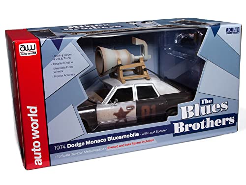 Auto World – DOD Monaco Police Pursuit – Blues Brothers – 1974 – 1/18 von AW AUTO WORLD