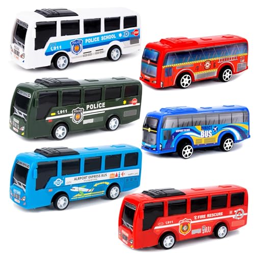 AWAAWAVM Popular Large Bus Car 6PCS Bus Car Toy Gift for Fans Aged 4 and OverVM Popular Large Bus Car 6PCS Bus Car Toy Gift for Fans Aged 4 and Over von AWAVM