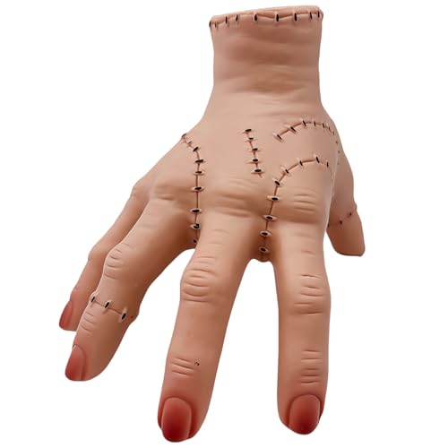 AWAVM Mittwoch Hand der Familiensache, gruselige realistische falsche Hände, Hand der Familie, gruselige Partydekorationen, Zubehör für erwachsene Fans AWAVM Mittwoch Hand der Familiensache, gruselige realistische falsche Hände, Hand der Familie, gruselige Partydekorationen, Zubehör für erwachsene Fans von AWAVM