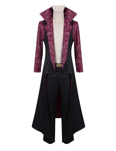 AWDOAJOI Cosplay-Kostüm, Anime, Dracule, Mihawk Shanks, Umhang, Uniform, Halloween-Party, Anzüge (3XL, Dracule Mihawk) von AWDOAJOI