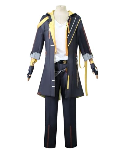 AWDOAJOI Cosplay-Kostüm, Trailblazer, Anime, Honkai-Sternschiene, komplettes Set, Uniform, Halloween-Party, Unisex-Outfit (Herren, Größe XS) von AWDOAJOI