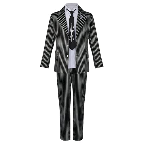 AWDOAJOI Cosplay Kostüm Anime Kuzuryuu Fuyuhiko Jacke Hemd Uniform Anzug Halloween Party Outfit (XX-Large) von AWDOAJOI