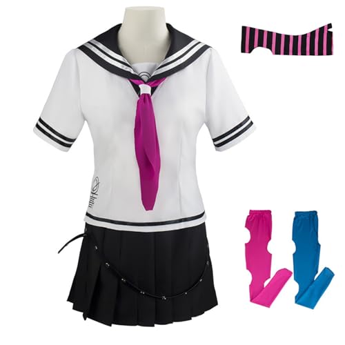 AWDOAJOI Cosplay Kostüm Anime Mioda Ibuki Rock Kleid Matrosen Anzüge Halloween Party Outfit (Größe M) von AWDOAJOI