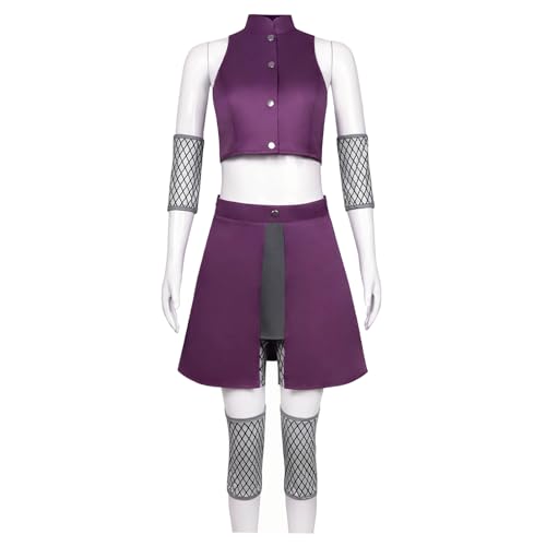 AWDOAJOI Cosplay-Kostüm Anime Yamanaka Ino Röcke, Uniform, Halloween, Party, Anzüge für Damen und Mädchen (Größe M) von AWDOAJOI