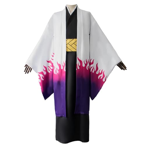 AWDOAJOI Ubuyashiki Cosplay-Kostüm, Kagaya, Kimono-Kleid, Uniform, Halloween, Party, Anzüge (Größe XL) von AWDOAJOI