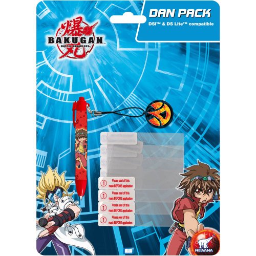 AWG Bakugan AWG80809 Dan Pack - DSi/DS Lite (Stylus + Folien) von AWG