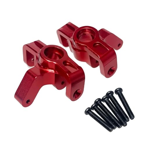 AWGSRZIU Kompatible Metall -Upgrade -Teile Kompatibel mit Fernbedienungsauto Hyper Go 1/14 14209 14210 H14BM Lenktasse Accessoires(RED) von AWGSRZIU